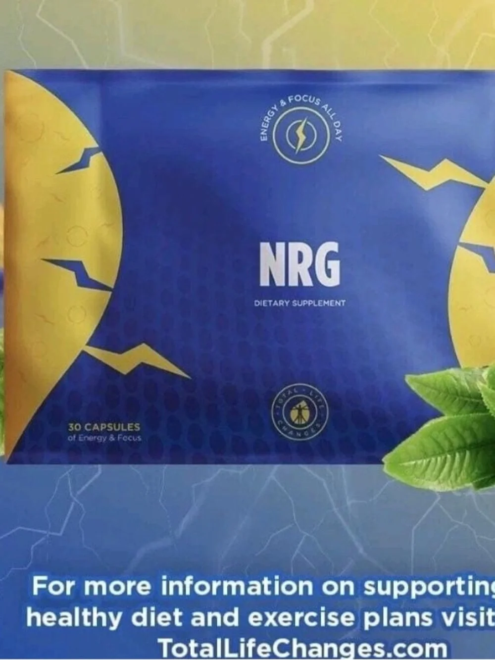 a new day Men Grooming NRG Citrus Cleansing Wipes - Blue/Yellow